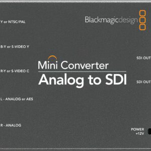 Blackmagic Mini Converter - Analog to SDI 2-1