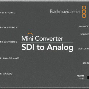 Blackmagic Mini Converter - SDI to Analog -0