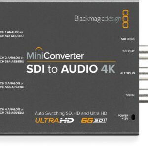 Blackmagic Mini Converter - SDI to Audio 4K-0