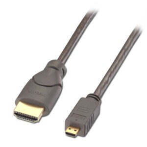 Lindy High Speed HDMI to Micro HDMI Cable with Ethernet, 0.5m-0