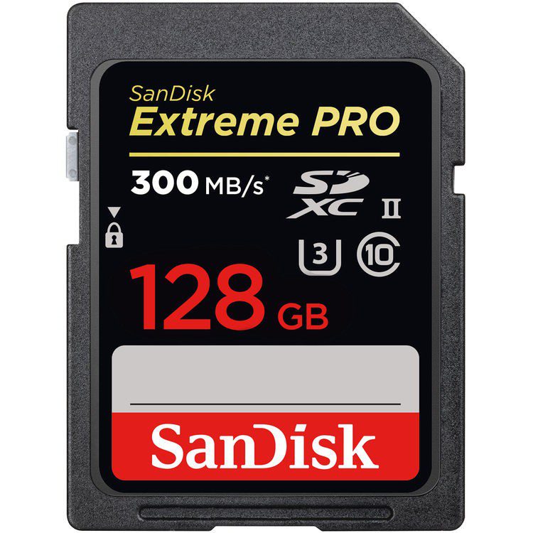 SanDisk SD Card Extreme Pro UHS-II 128GB