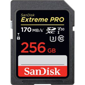 SanDisk SD Card Extreme PRO UHS-I 256GB-0