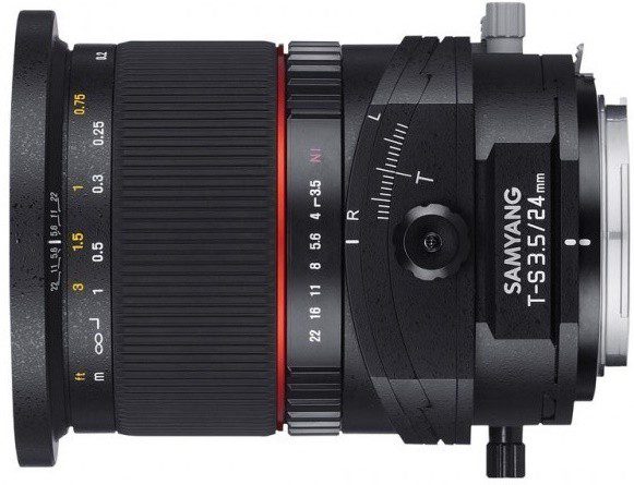Samyang 24mm T-S F3.5 Nikon