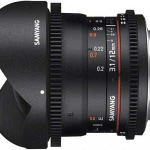 Samyang 12mm T3.1 Fisheye VDSLR Nikon-0