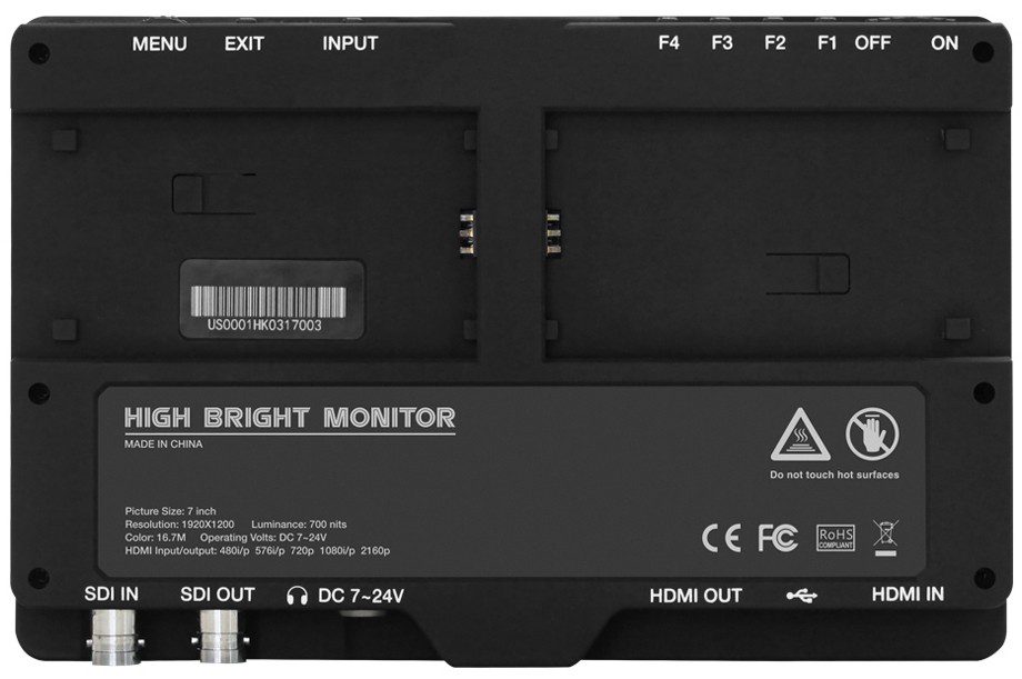 PORTKEYS CLEAR HBM7 High Bright Monitor