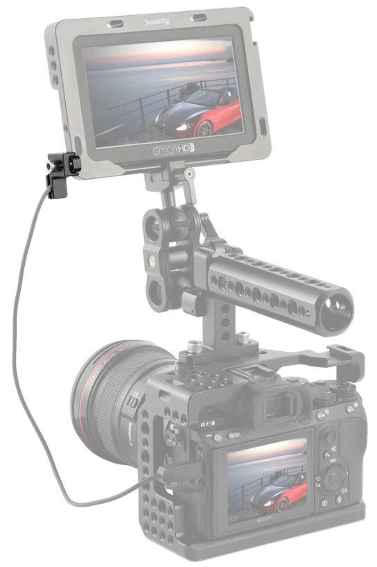 SmallRig 2101 - Cable Clamp for SmallHD Focus Monitor Cage
