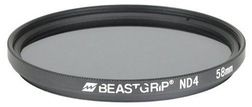 Beastgrip ND4 Neutral Density Filter 58mm