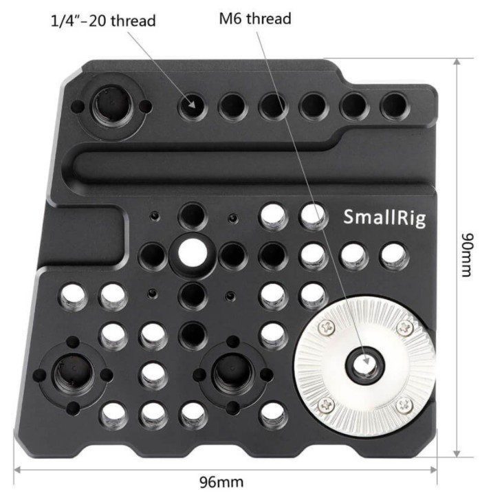 SmallRig Side Mount Plate for Blackmagic Design URSA Mini / Mini Pro / Mini Pro G2 APS1854C