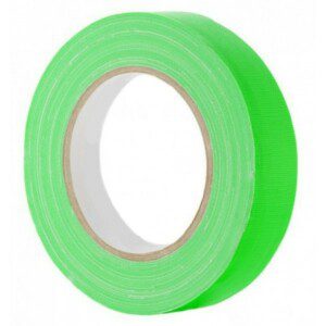 Gaffer Tape 19mm x 25m Green Fluo-0