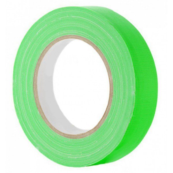 Gaffer Tape 19mm x 25m Green Fluo
