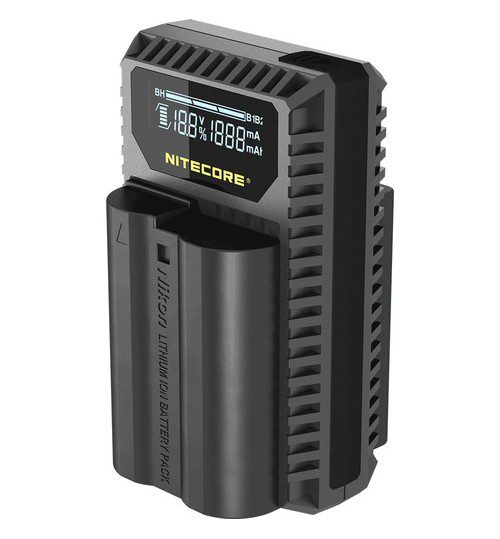Nitecore UNK1 dual charger for Nikon camera batteries