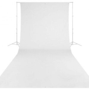 Westcott Wrinkle-Resistant Backdrop - White 2,7 x 6 m-0
