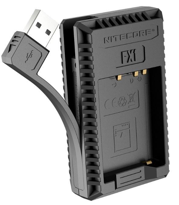 Nitecore FX1 Dual Slot USB Charger For Fujifilm