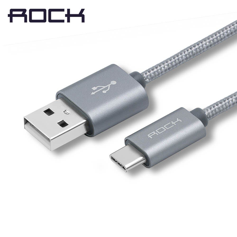 ROCK USB to Type C Cable 2m (Nylon)