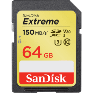 SanDisk SD Card Extreme UHS-I 64GB-0
