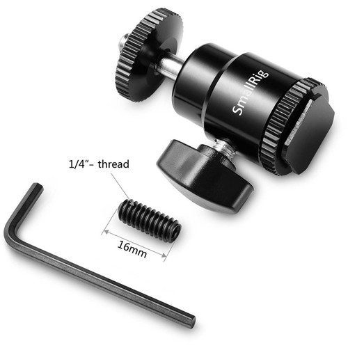 SmallRig Cold Shoe to 1/4" Threaded Adapter 761