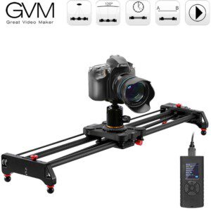 GVM GP-80QD Professional Video Carbon Fiber Motorized Camera Slider (32") High Payload-37857