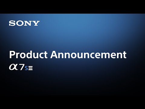 Sony Alpha 7S III (A7SIII) + extension garantie à 5 ans