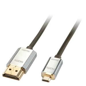 Lindy CROMO Slim HDMI High Speed A/D Cable, 4.5m-0