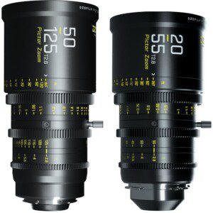 DZOFilm Pictor Zoom 20-55mm & 50-125mm T2.8 Black in Safety Case -0