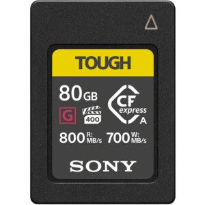 SONY CFEXPRESS SERIE G TYPE A 80GB R800/W700-0