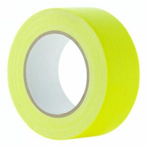 Gaffer Tape 50mm x 25m Yellow Fluo-0