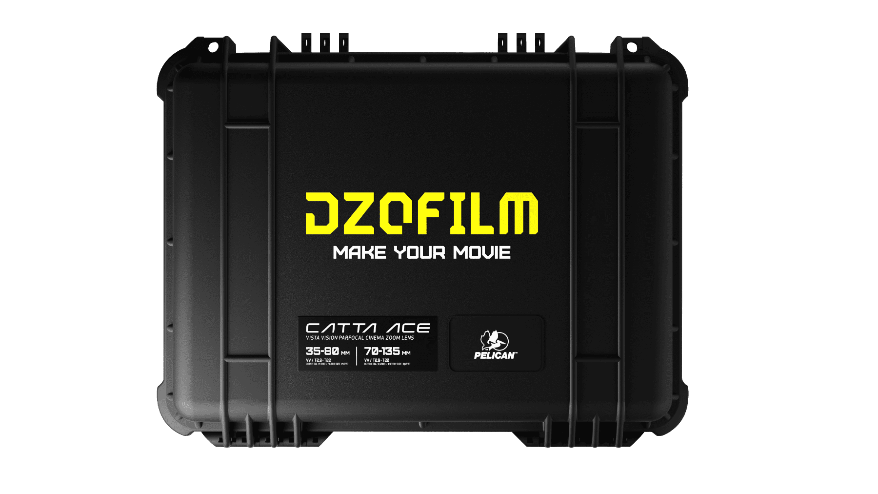 DZOFilm Catta Ace FF Zoom Bundle 35-80/70-135 T2.9 PL/EF mount (black metal) with Safety Case