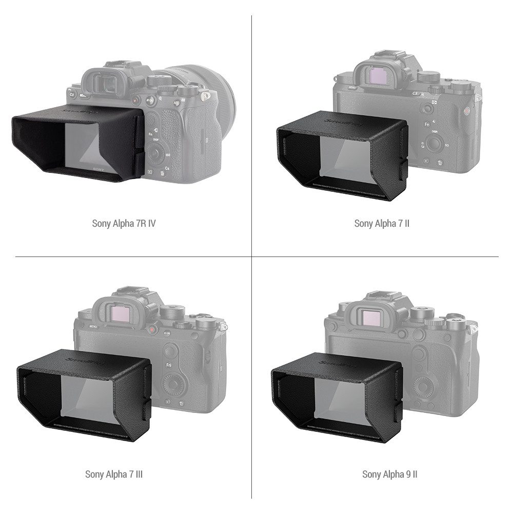 SmallRig Sunhood for Sony A7/A9/A1 Series Select Camera 3638