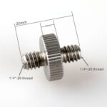 SmallRig 1/4" to 1/4" thread Double Head Stud 5pcs 1879 - Image 2