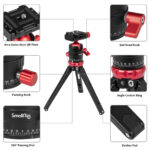 SmallRig Aluminum Tabletop Mini Tripod 3033 - Image 5
