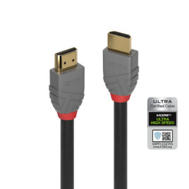 Lindy Câble HDMI Ultra High Speed, Anthra Line, 1m