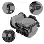 SmallRig Black Mamba Camera Cage for Canon EOS R5 C 3890 - Image 4
