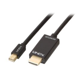 Lindy 3m câble Mini DisplayPort (passif) To HDMI 4K