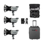 SmallRig 3 COB Light Kit (EU) 4028 (2*RC220D+1*RC220B) - Image 3