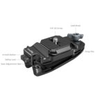 SmallRig Camera Clip with Quick Release Mount Plate Kit 5053 - Image 4