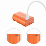 SmallRig Camera Battery for Canon LP-E6P (Orange) 5407 - Image 8
