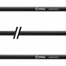 Cordial Câble Y Bretelle minijack stéréo/2 XLR mâle 3 m