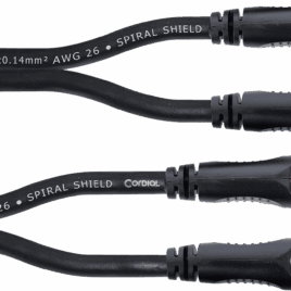 Cordial RCA - Câble stéréo double RCA - contacts nickel - 3 m