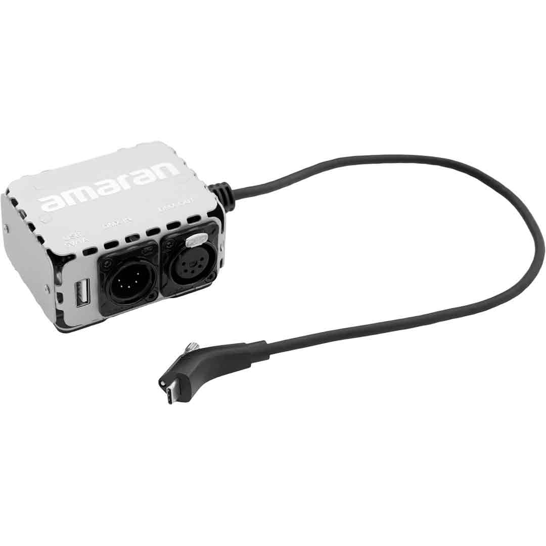 amaran USB-C to 5-Pin DMX Adapter – Adaptateur amaran USB-C to 5-Pin DMX Adapter – Adapter - Image 1