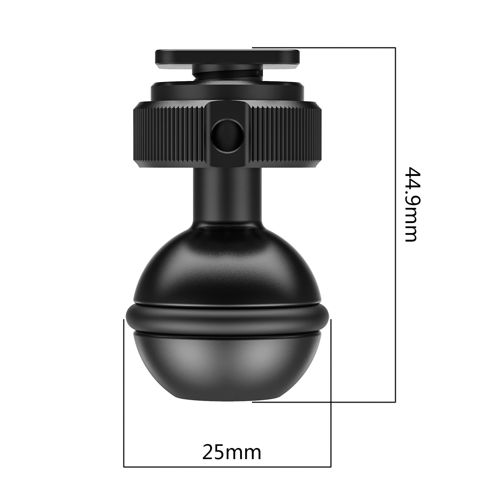 SmallRig Ballhead with Cold Shoe BUM2383 1 SmallRig Ballhead with Cold Shoe BUM2383 - Image 1