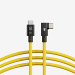 COBRA UNION ANGLED CABLE USB-C / USB-C 90° 10M 5GBITS YELLOW