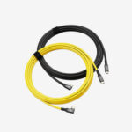 COBRA UNION ANGLED CABLE USB-C / USB-C 90° 5M 10GBITS YELLOW - Image 5