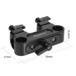 SmallRig 90° Double Rod Clamp DCD2374 - Image 3