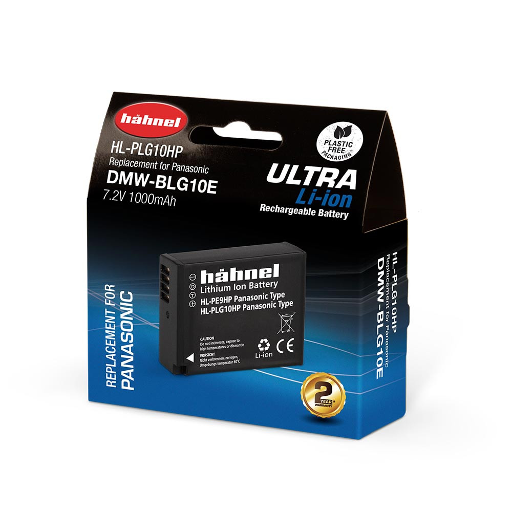 HAHNEL Battery Compatible Panasonic DMW-BLG10HP ULTRA 1 HAHNEL Battery Compatible Panasonic DMW-BLG10HP ULTRA - Image 1