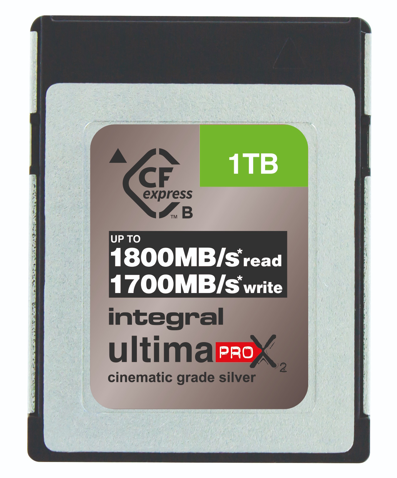 INTEGRAL CFEXPRESS TYPE B 1TB 2.0 1800/1700 1 INTEGRAL CFEXPRESS TYPE B 1TB 2.0 1800/1700 - Image 1