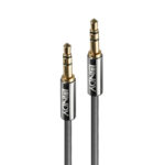 LINDY Câble Audio Jack 3.5mm, Cromo Line, 3m