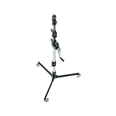 MANFROTTO 087NWLB Tripod Low Base Wind-Up 3 Sections 1 MANFROTTO 087NWLB Tripod Low Base Wind-Up 3 Sections - Image 1