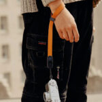 PEAK DESIGN CUFF LEATHER CAMERA STRAP WRIST AMBER - Image 2