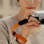 PEAK DESIGN CUFF LEATHER CAMERA STRAP WRIST AMBER