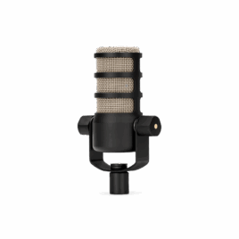 RODE Podmic microphone de broadcasting noir